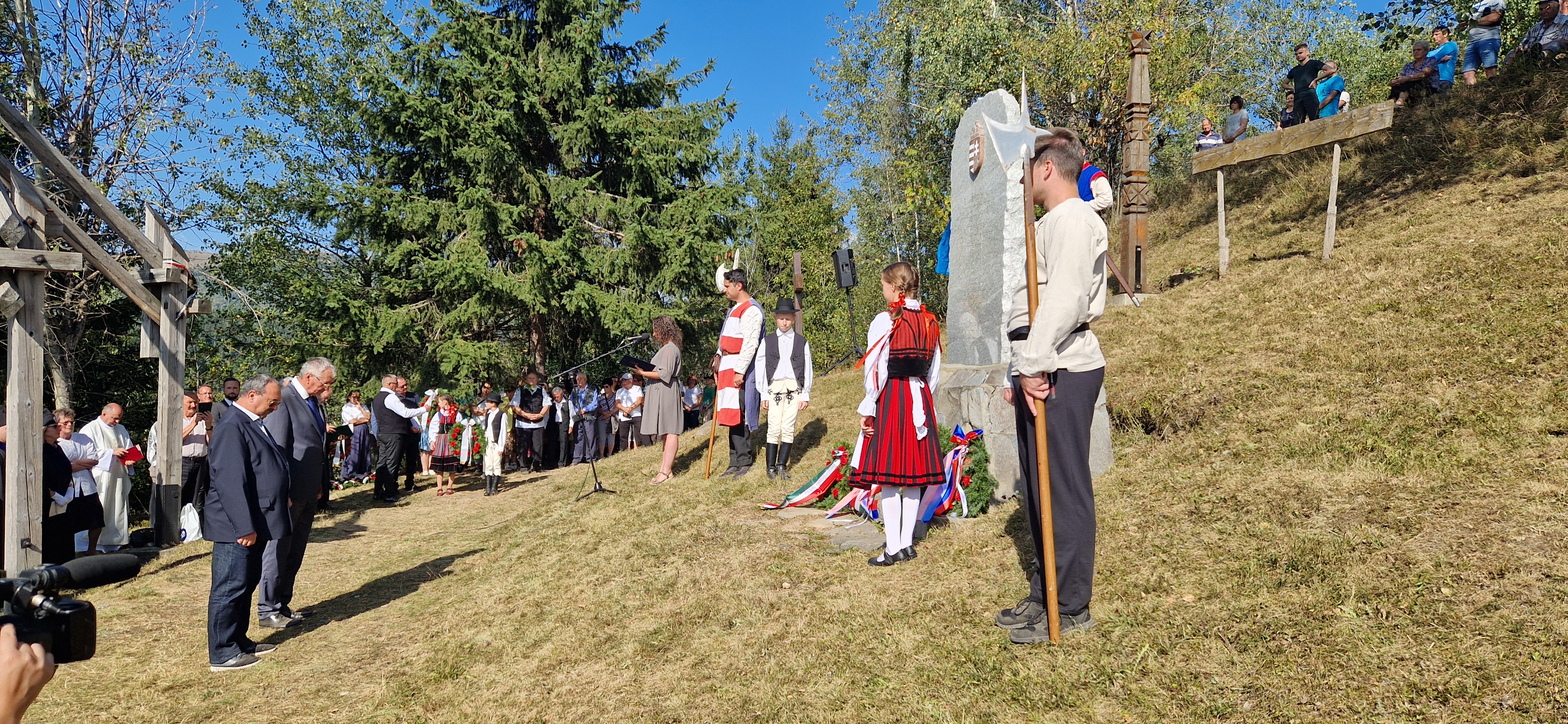 80 éve emlékhely a Gac-oldal